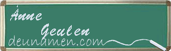 Änne Geulen Visitenkarte